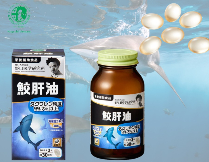 Viên Uống Dầu Gan Cá Mập Noguchi 90 Viên - NoguCh