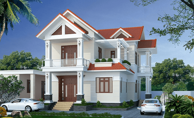 Thiết Kế Nhà Ống 1 Tầng 3 Phòng Ngủ - Chi Phí Xây Dựng