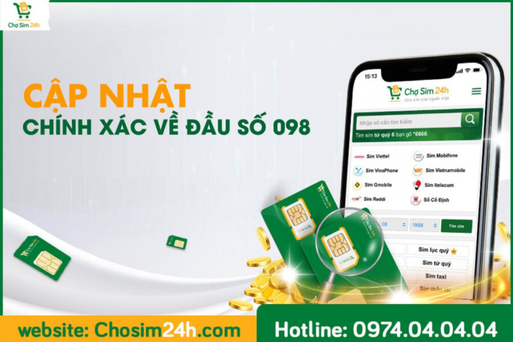 Sim đẹp Viettel 098 có gì đặc biệt?