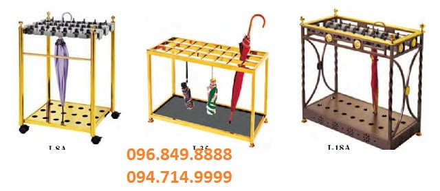 Kệ để ô dù cao cấp giúp không gian khách sạn trở nên sang trọng và hiện đại hơn