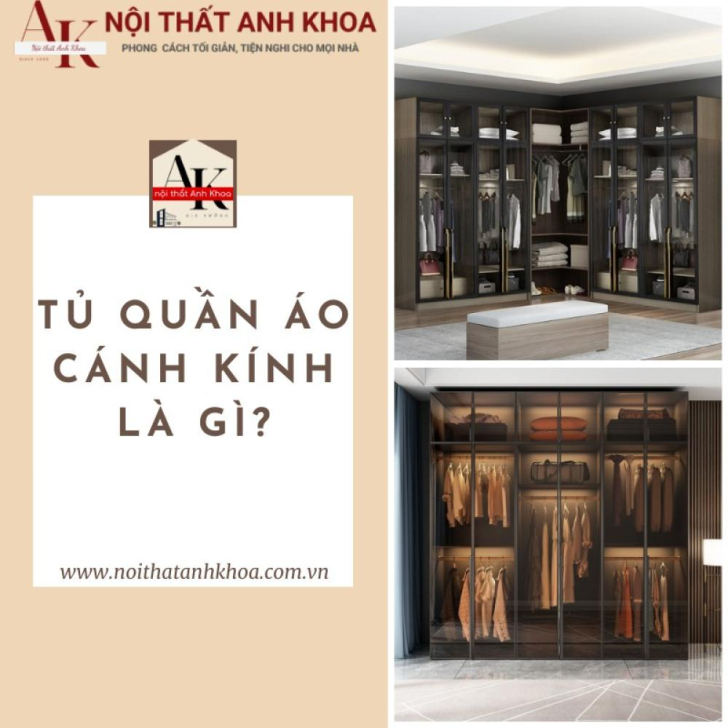 Tủ Quần Áo Cánh Kính