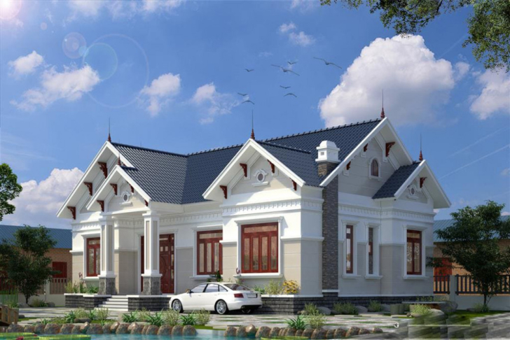 Top 4 kiến trúc nhà cấp 4 đẹp siêu hot năm 2021