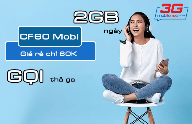 Hướng dẫn đăng ký gói CF60 của MobiFone