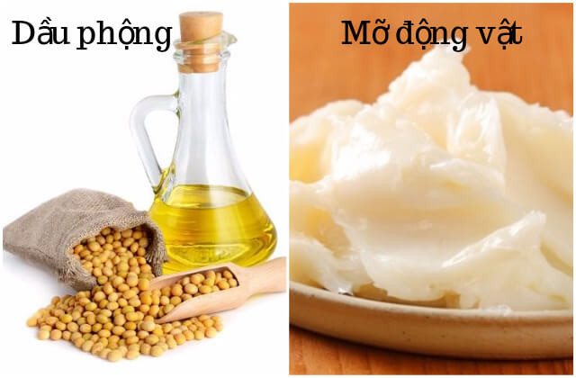 Nên ăn dầu ăn hay mỡ lợn?