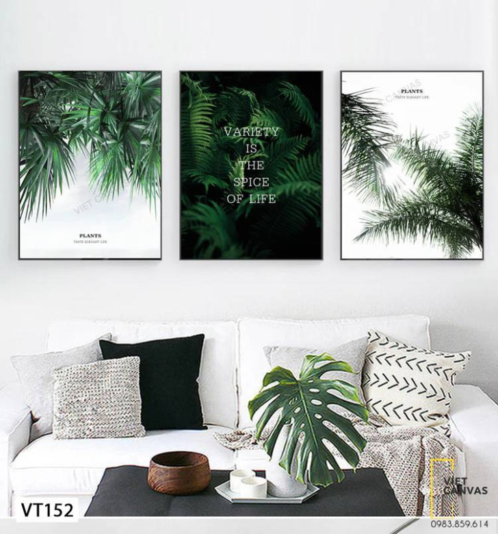 Tranh treo tường trang trí quán cà phê thu hút mọi ánh nhìn