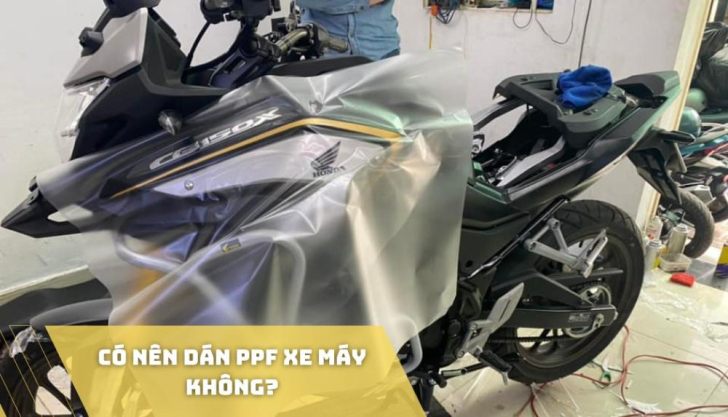 Dán PPF cho xe máy – Nên hay không? Các yếu tố cần xem xét