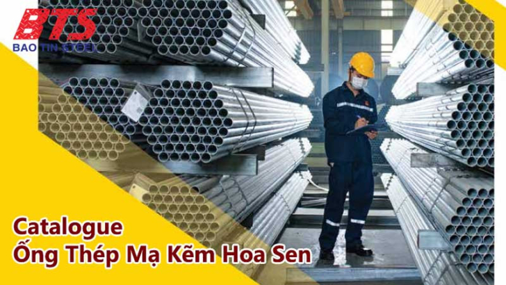 Catalogue ống thép mạ kẽm Hoa Sen 2023