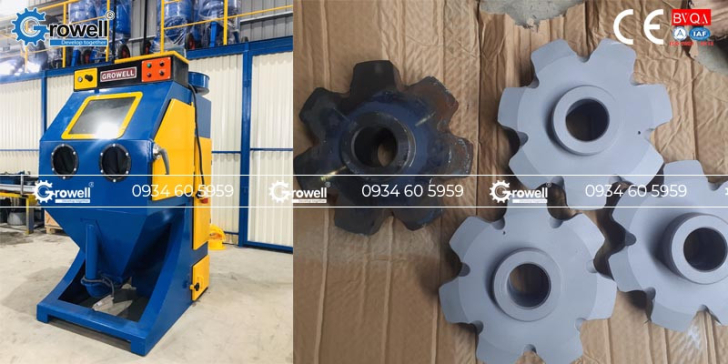 4 ưu điểm vượt trội của Phun cát