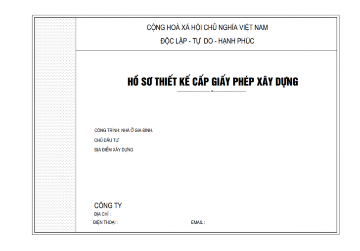 Hướng dẫn thủ tục cấp giấy phép xây dựng dễ hiểu