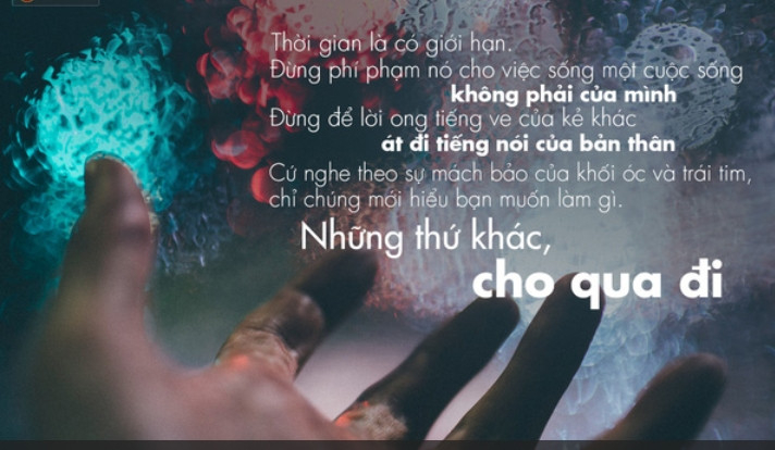 Khẳng định bản thân mỗi ngày