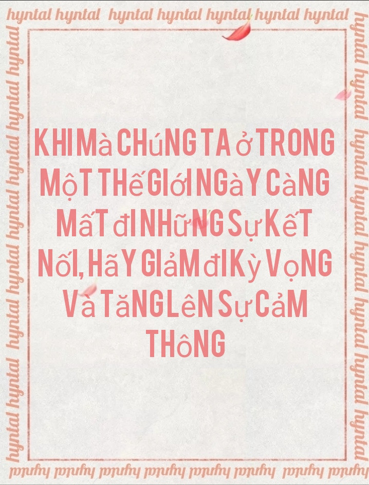 Giảm kỳ vọng và tăng cảm thông