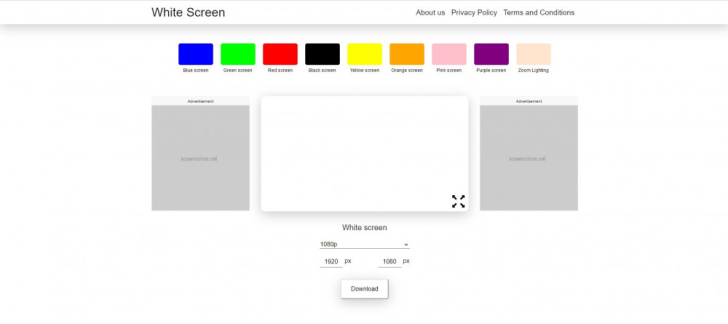 White Screen