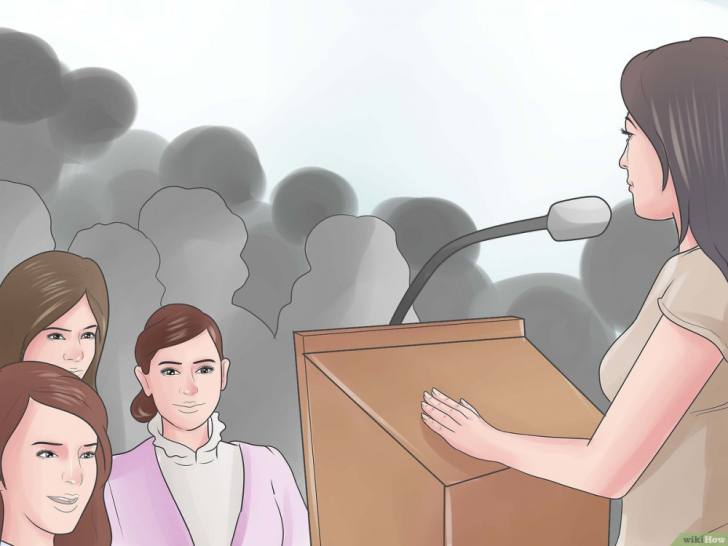Làm sao để tự tin trước đám đông?