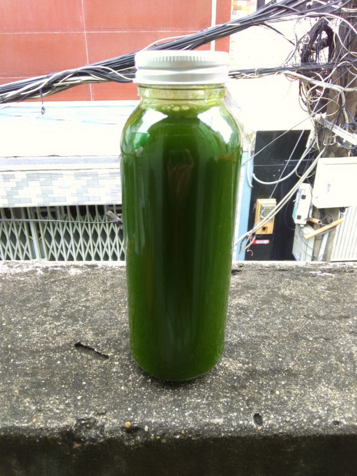 Công thức nước ép xanh