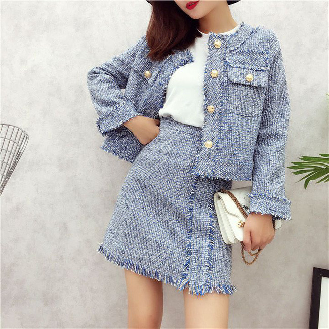 Sắm nguyên cây đồ vải tweed xinh tươi thì style của bạn chắc chắn sang chảnh hơn đôi ba phần