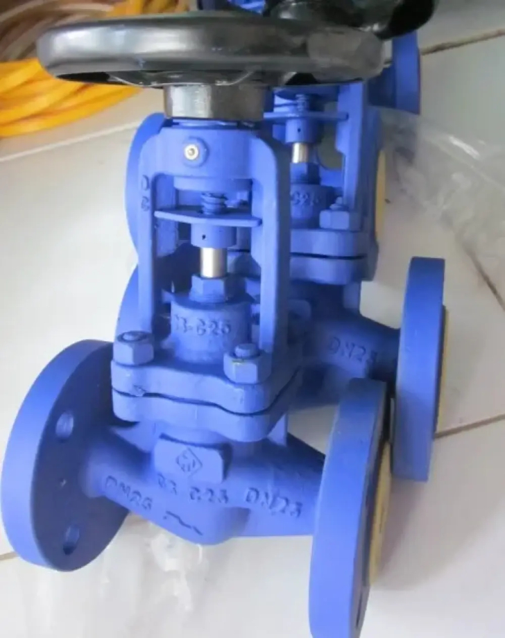 Van cầu hơi thép PN40