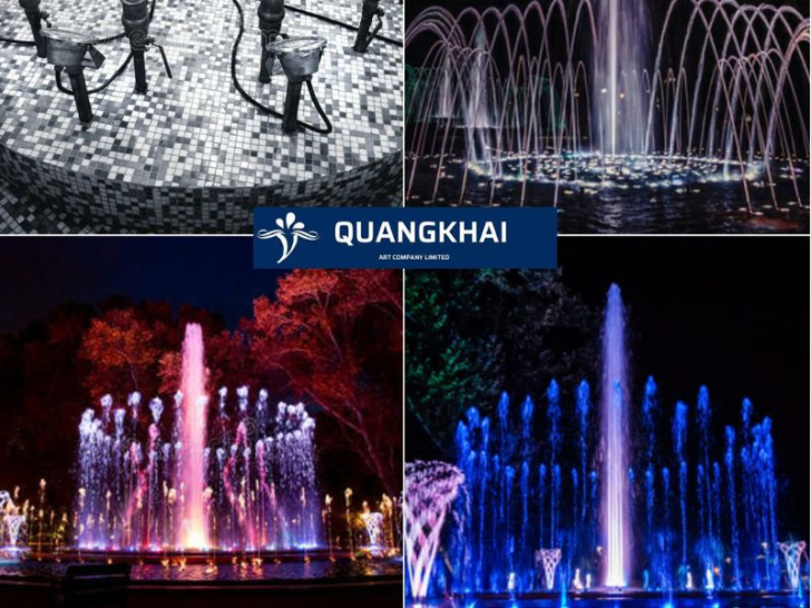 Thi công nhạc nước tại Đà Nẵng -phun nước Quang Khải