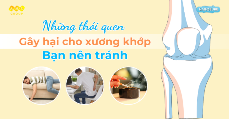 Những Thói Quen Gây Hại Cho Xương Khớp Bạn Nên Tránh