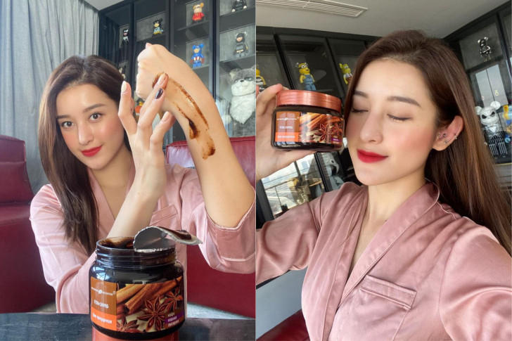 Tẩy da chết body quế hồi cà phê có gì hot mà cả Á hậu Huyền My cho đến hot girl Linh Ka đều mê mệt