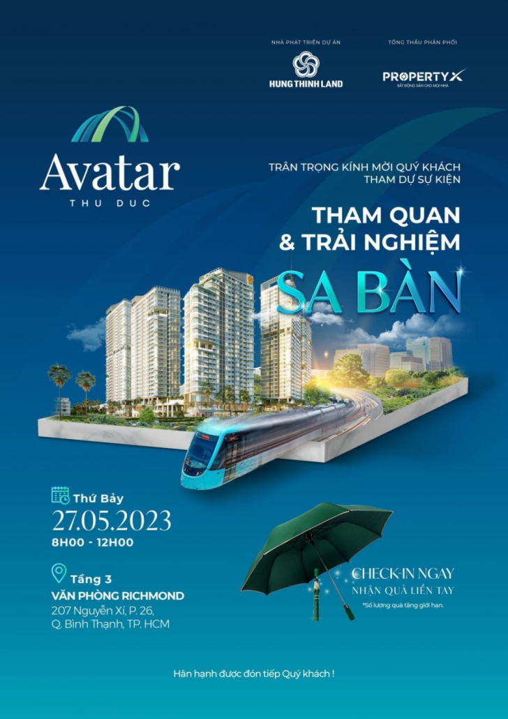 Sự kiện tham quan và trải nghiệm sa bàn dự án Avatar Thủ Đức