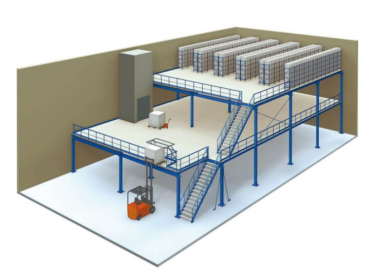 Kệ tầng lửng Mezzanine giải pháp lưu trữ tối ưu cho doanh nghiệp