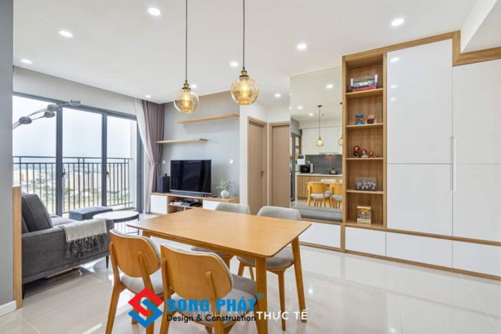 Mẫu nội thất căn hộ chưng cư 70m2 tại quận 2