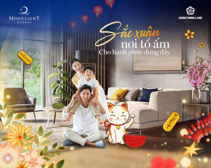 MOONLIGHT AVENUE - SẮC XUÂN NƠI TỔ ẤM CHO HẠNH PHÚC ĐONG ĐẦY