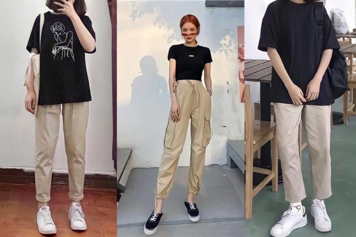Cách phối đồ unisex nữ hợp với mọi dáng người