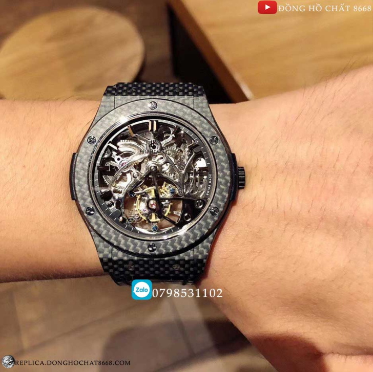 Đồng Hồ Hublot Tourbillon Replica 1:1 Cao Cấp Nhất